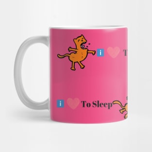 Eat and Sleep Mug